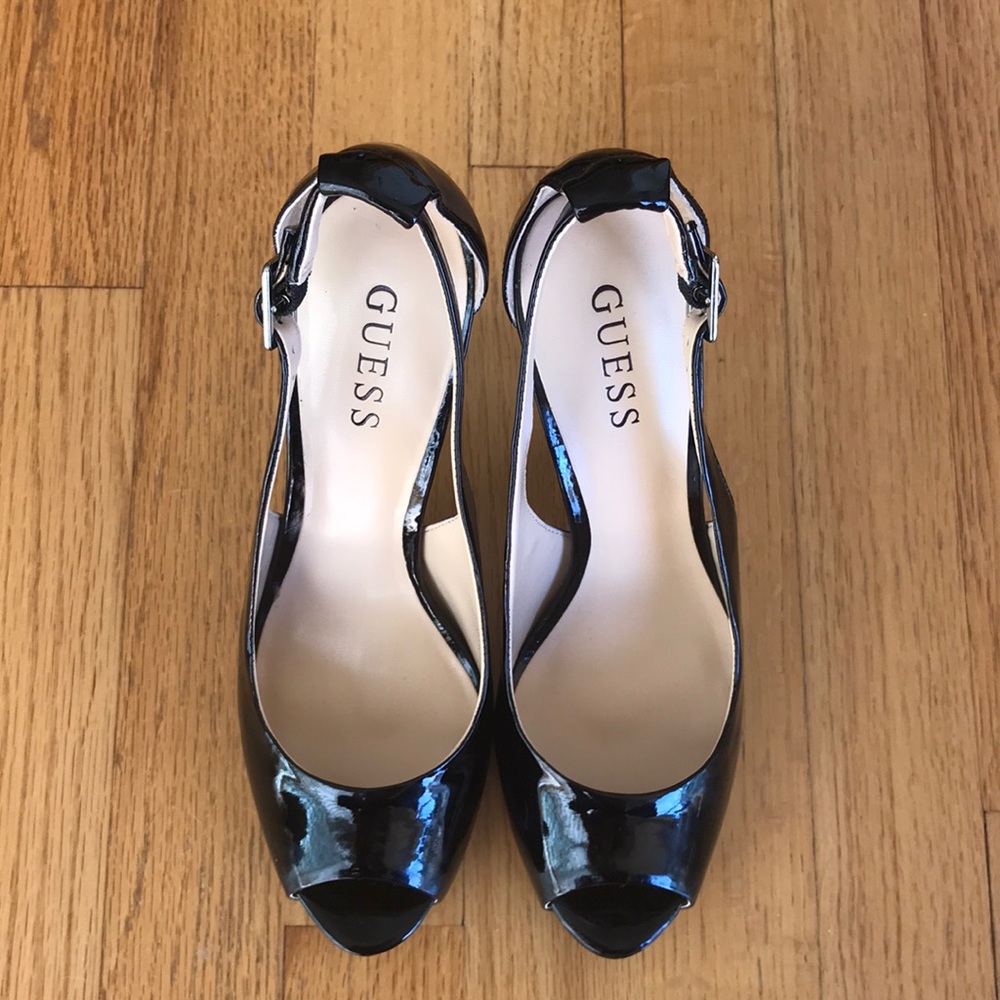 Guess 4” Open Toed Heels